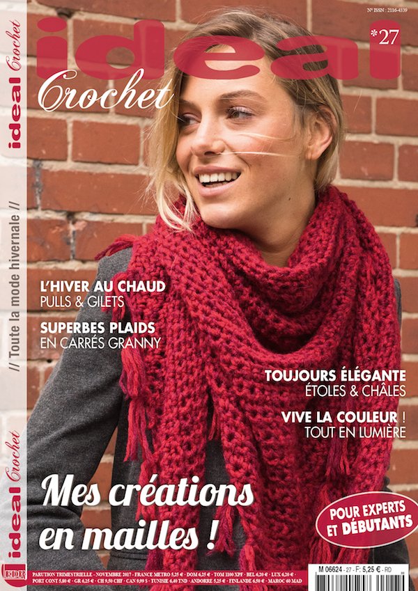 magazine Ideal Crochet 27 - editions de la rose