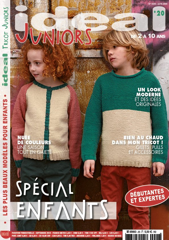 Ideal Tricot Juniors modèles de tricot pour enfants