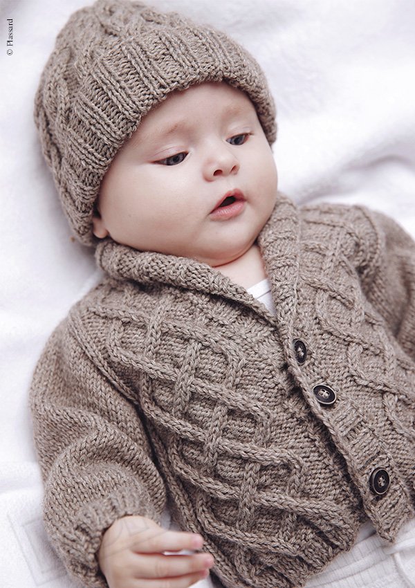 ideal layette 21 bonnet et tricot bébé