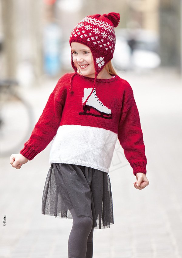 ideal tricot juniors HS 7 tricot laine bonnet pull