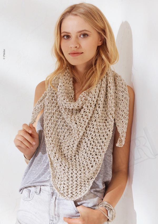 ideal tricot etole beige laine femme
