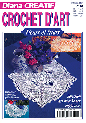 diana créatif crochet spécial fleurs et fruits