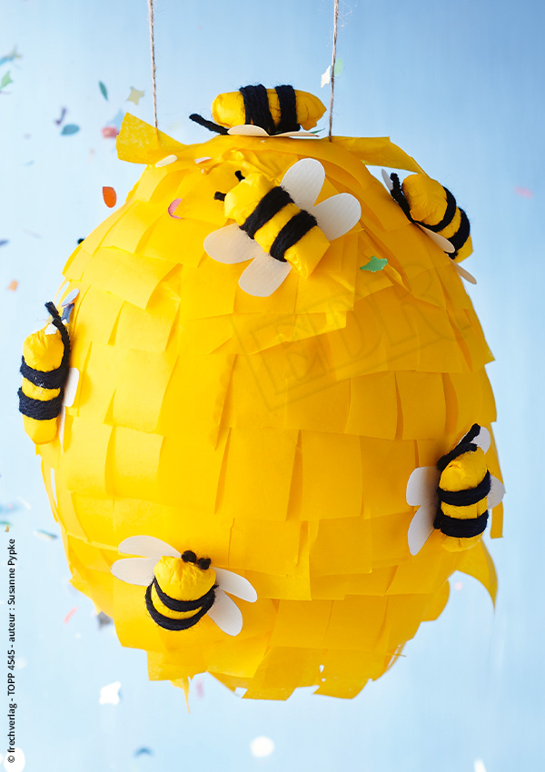 abeilles papier
