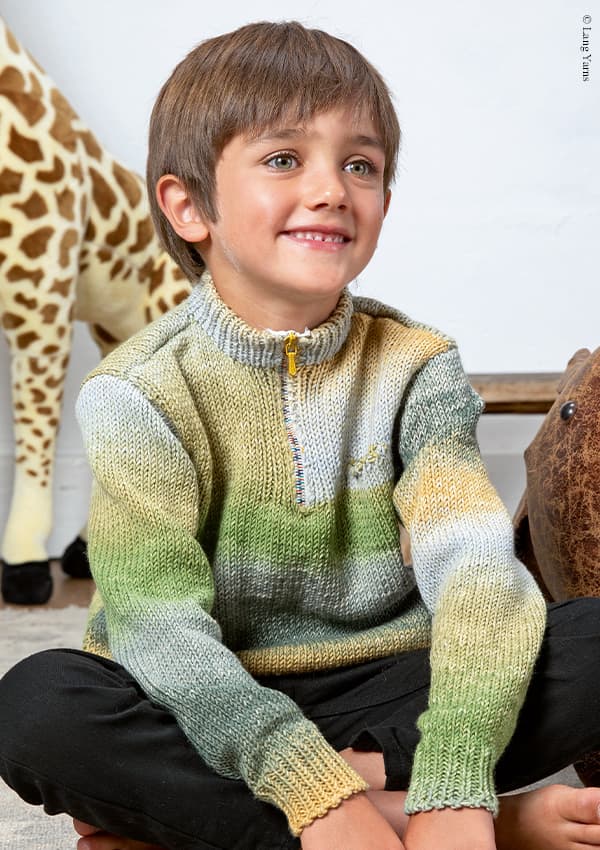 pull en tricot pour enfant