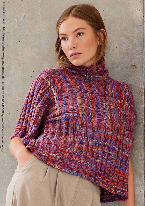 pull col roulé