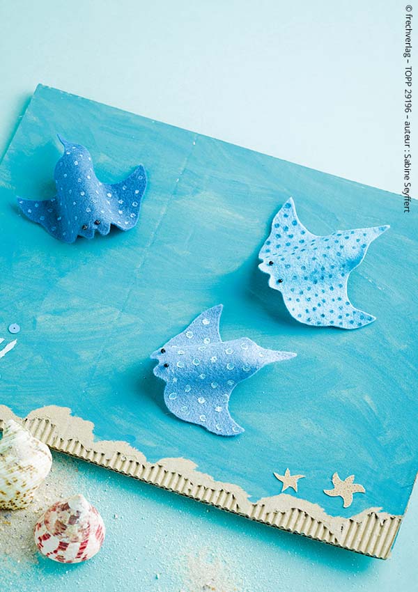 raies bleues