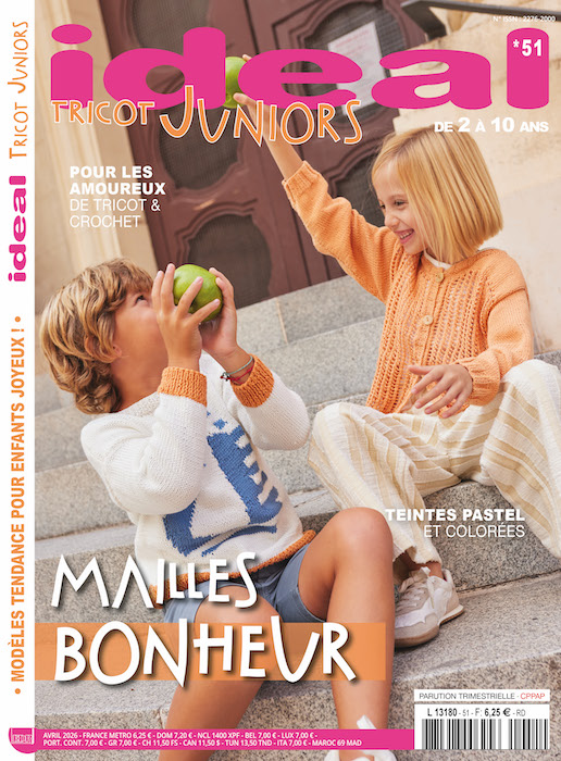 enfants vêtements tricot colorés style pastel extérieur